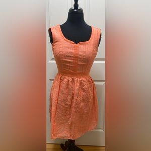 Antonio Melani Size 2 Salmon colored dress.